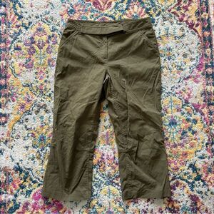 mountain equipements khaki cargo capris